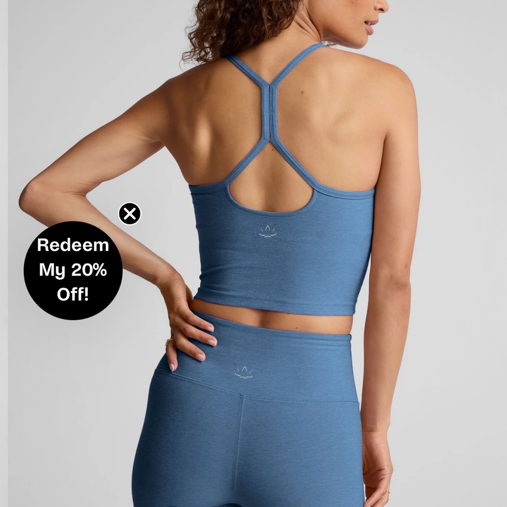 Beyond Yoga Blue Sports Bra - Picture 3 of 8